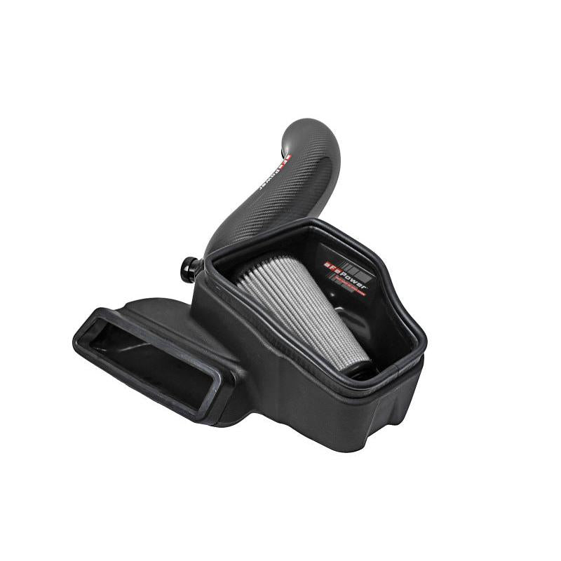 aFe 15-19 VW Golf R (MKVII) L4-2.0L (t) Track Series Carbon Fiber Intake System w/ Pro DRY S Filter-SR1 Performance