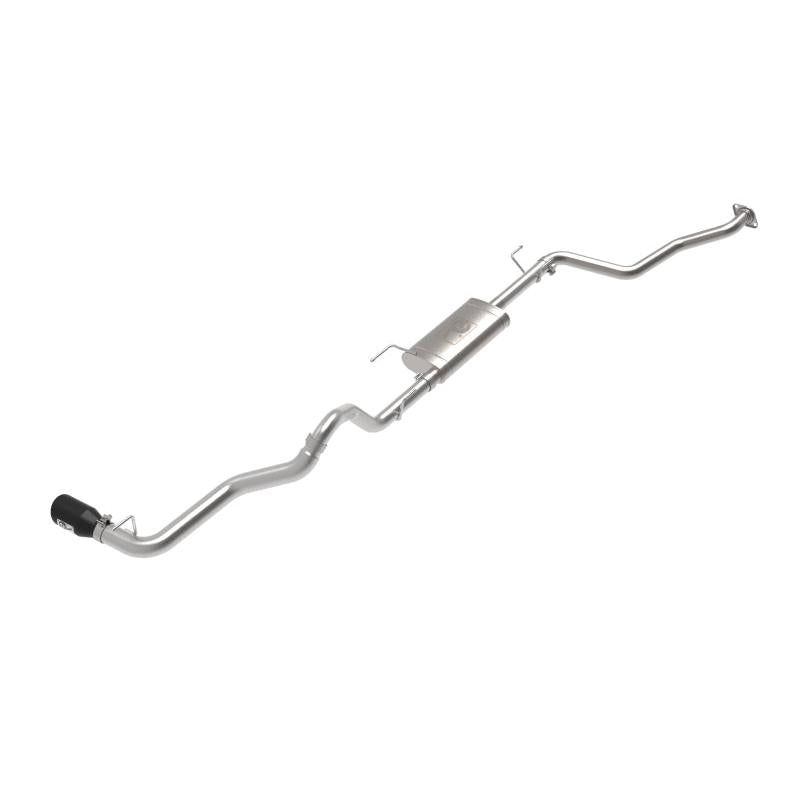aFe 2024 Toyota Tacoma L4 2.4L Apollo Series 2.5-3in 409 SS Steel Cat-Back Exhaust w/Black Tips-SR1 Performance