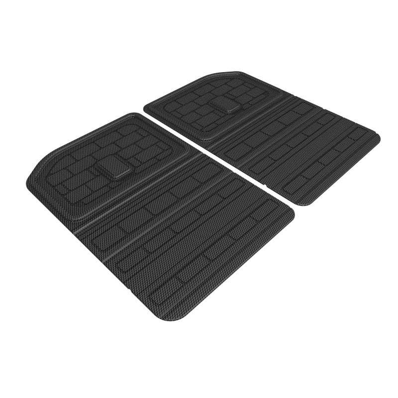 3D Maxpider 22-23 Rivian R1S Kagu Black 3Rd Row Seat Back Protector-SR1 Performance