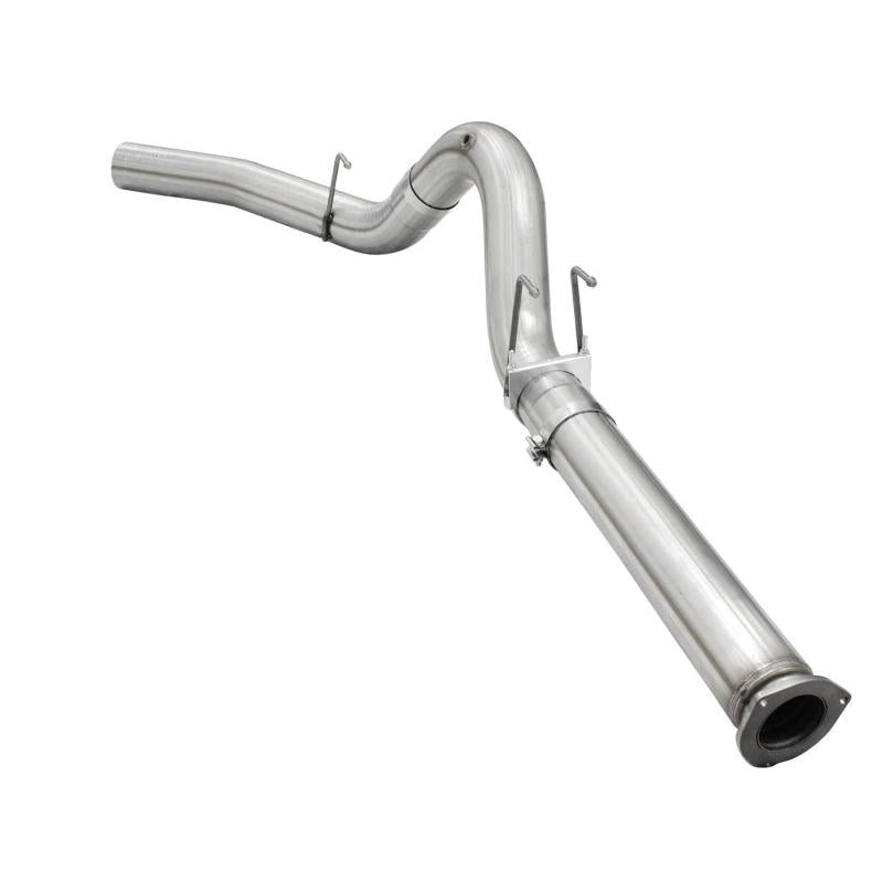 aFe Atlas Exhausts 5in DPF-Back Aluminized Steel Exhaust System 2015 Ford Diesel V8 6.7L (td) No Tip-SR1 Performance