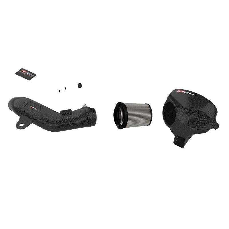 aFe Black Series Carbon Fiber CAIS w/PDS Filter 16-18 BMW M2 (F87) L6-3.0L-SR1 Performance