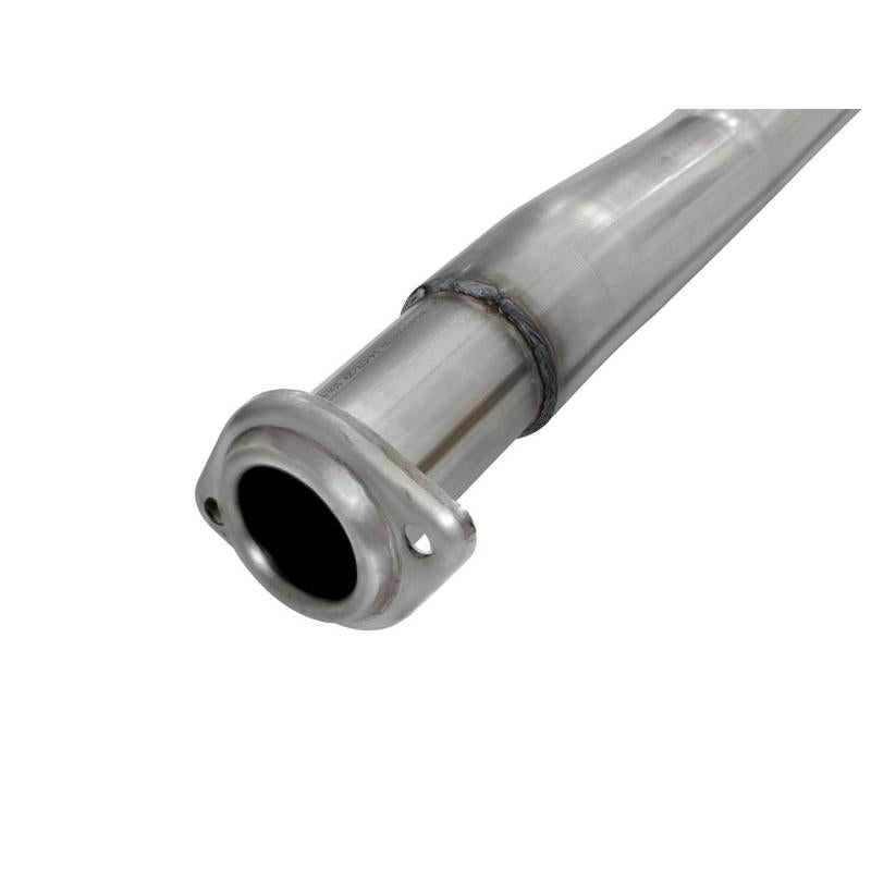 aFe Atlas Exhausts 4in Cat-Back Aluminized Steel Exhaust Sys 2015 Ford F-150 V6 3.5L (tt) Black Tip-SR1 Performance
