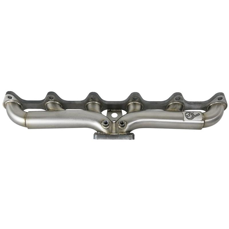 aFe Twisted Steel Header Turbo Manifold (T4) 98.5-02 Dodge Diesel Trucks L6 5.9L (td)-SR1 Performance