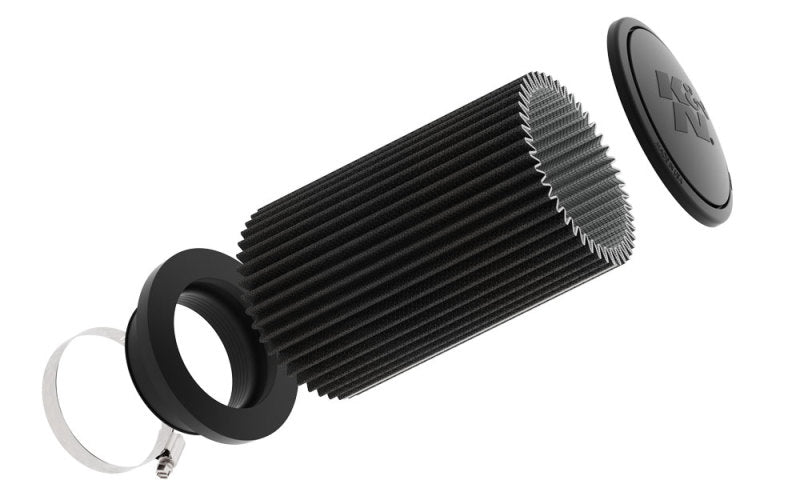 K&N Universal Air Filter (4in. Flange / 6in. Base / 5.25in. Top OD / 9.25in. Height)-SR1 Performance