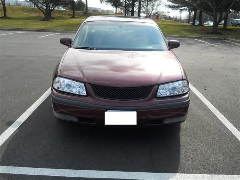 Spyder Pontiac GTO 04-06 Projector Headlights LED Halo LED Chrome High H1 Low H1 PRO-YD-PGTO04-HL-C-SR1 Performance