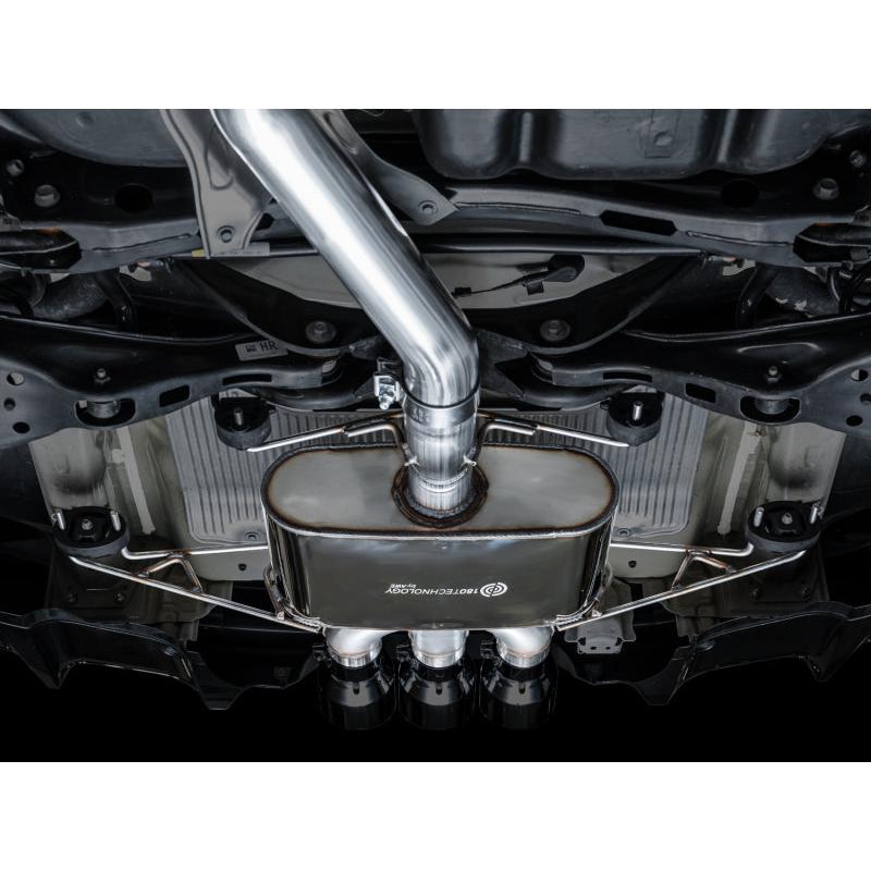 AWE Tuning 2024 Acura Integra Type S DE5 FWD Touring Edition Exhaust w/ Triple Diamond Black Tips