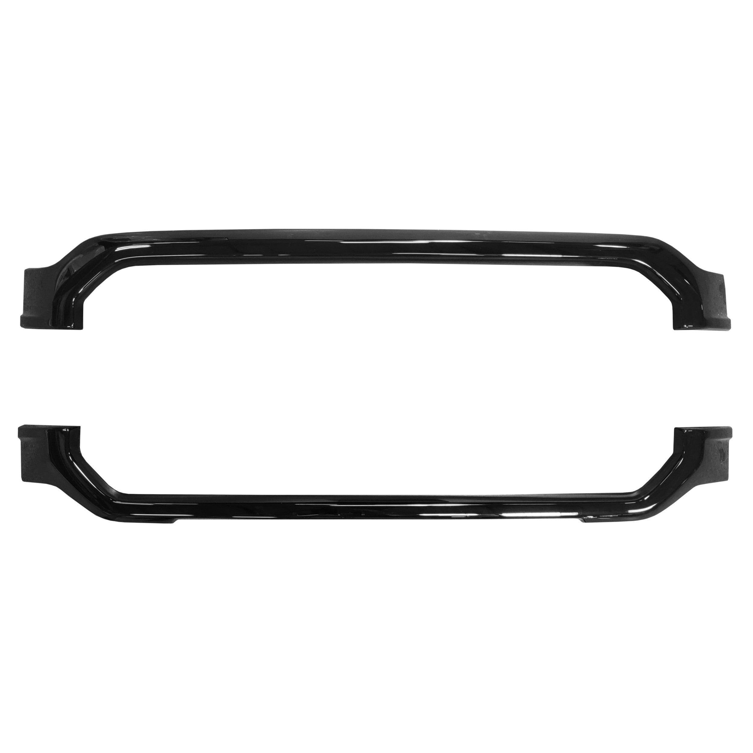 2021-2023 F150 STX and XLT Upper and Lower Grille Overlays (Single Color) - Shellz