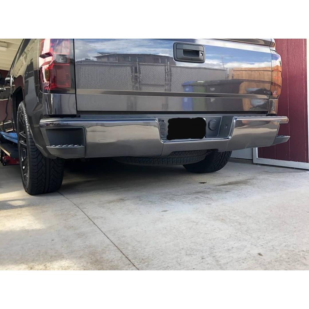 2014-2018 GMC Sierra, '14-'18 Chevy Silverado 1500 & '15-'23 Silverado 2500 Rear Bumper Overlays