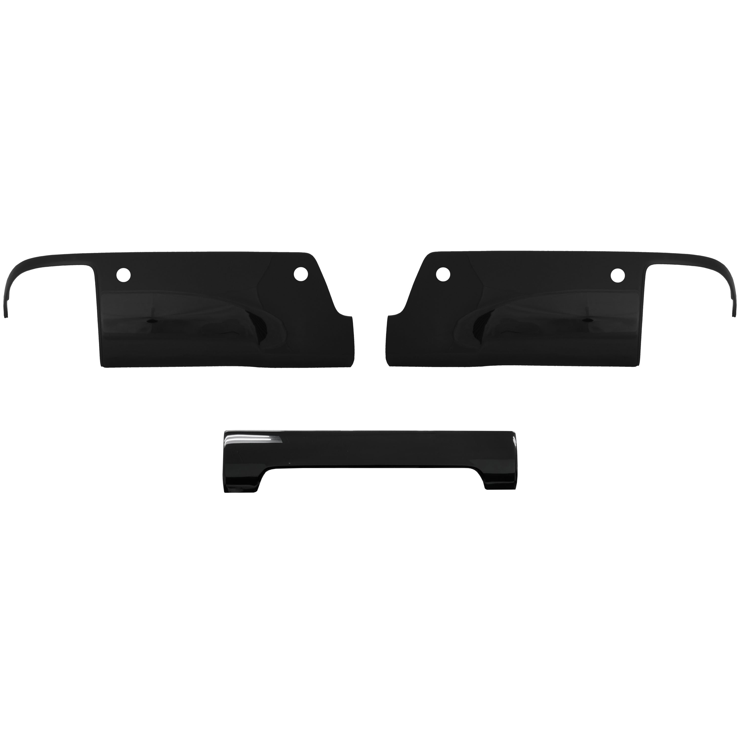 2014-2018 GMC Sierra, '14-'18 Chevy Silverado 1500 & '15-'23 Silverado 2500 Rear Bumper Overlays