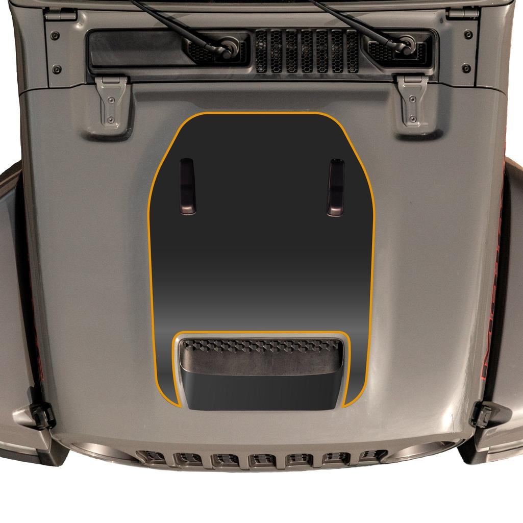 Hood Graphic for Wrangler JL 392 and Gladiator JT MOJAVE models - AdventureLifeDecals