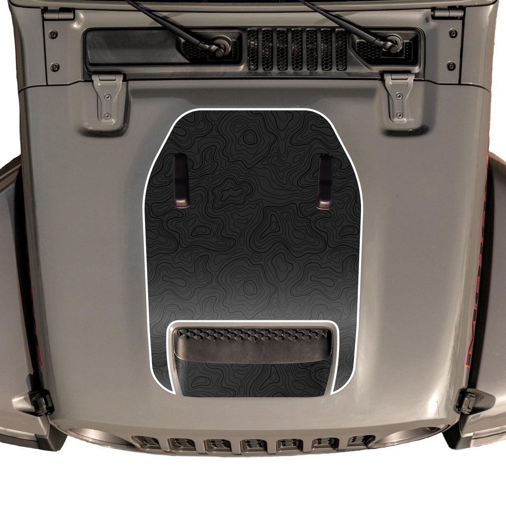 Hood Graphic for Wrangler JL 392 and Gladiator JT MOJAVE models - AdventureLifeDecals