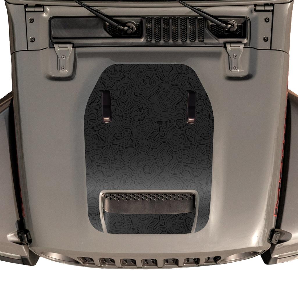 Hood Graphic for Wrangler JL 392 and Gladiator JT MOJAVE models - AdventureLifeDecals