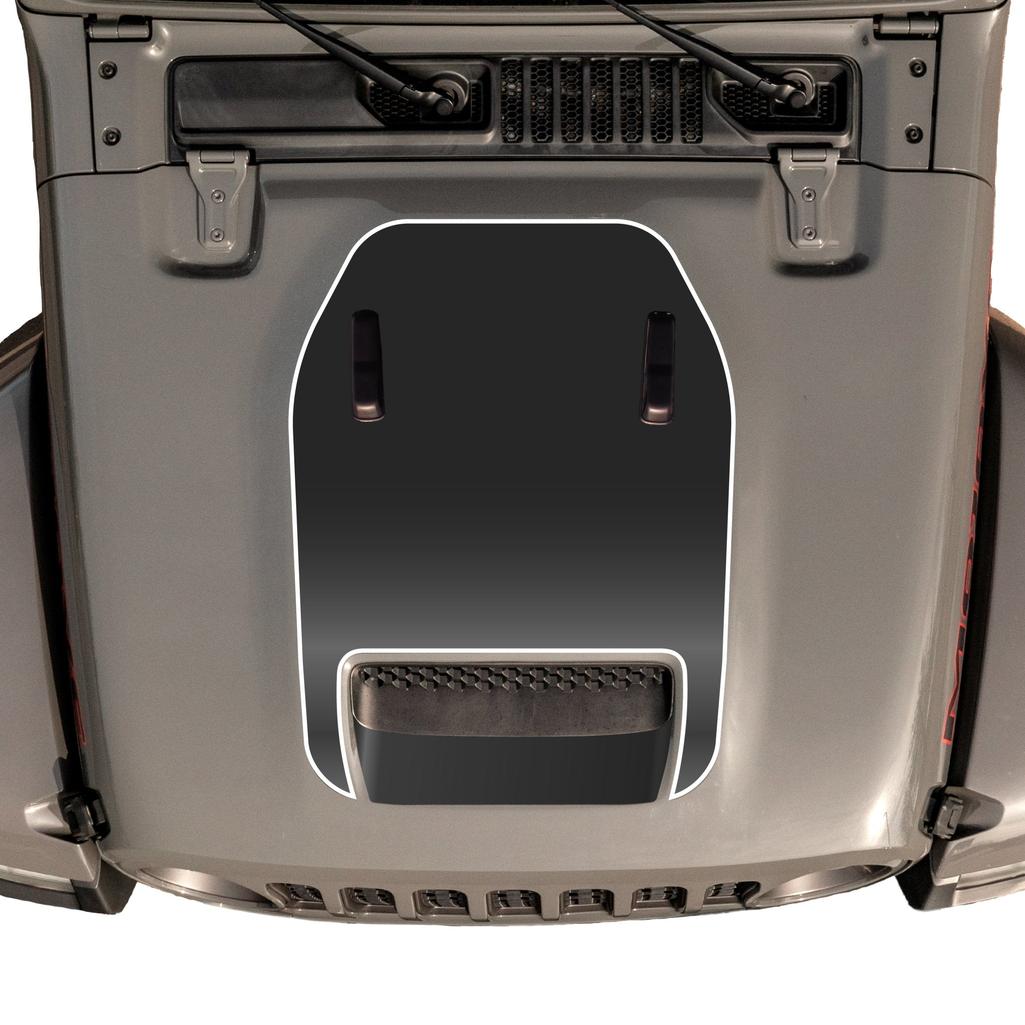 Hood Graphic for Wrangler JL 392 and Gladiator JT MOJAVE models - AdventureLifeDecals