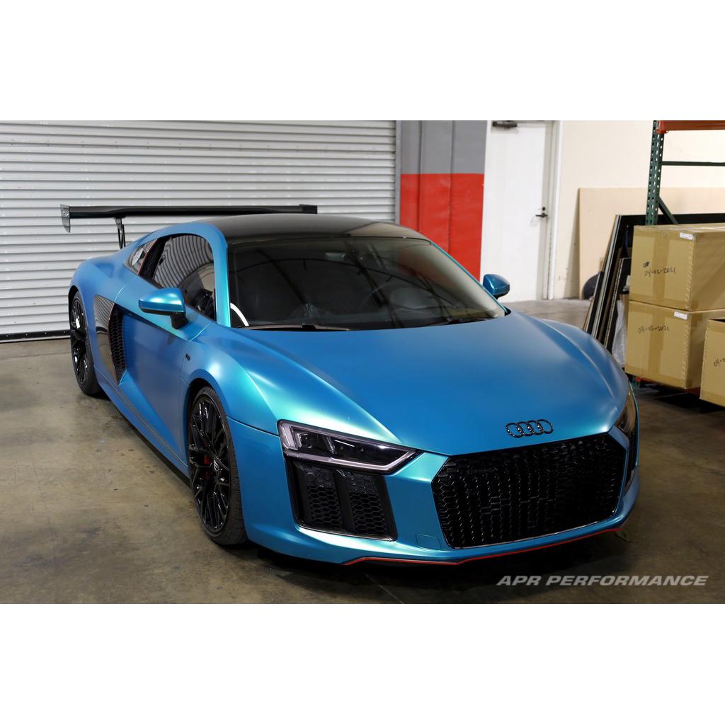 Audi R8 GTC-500 Adjustable Wing, with Carbon Fiber draft Spoiler Panel Replacement 2016-2022