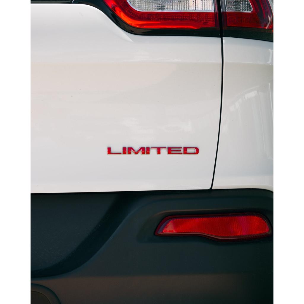 LIMITED Emblem Overlay Decal for Jeep – Vinyl Badge Sticker