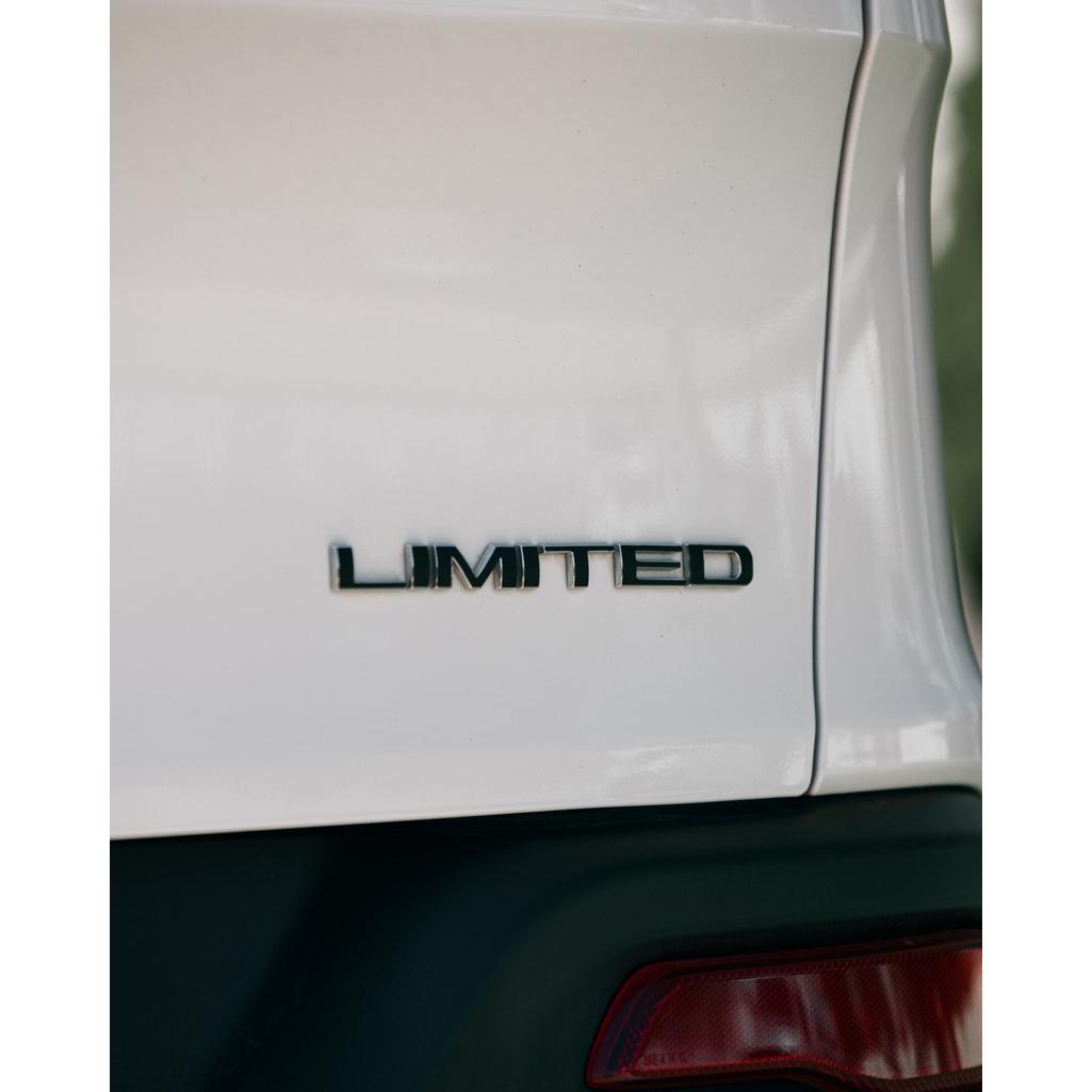 LIMITED Emblem Overlay Decal for Jeep – Vinyl Badge Sticker