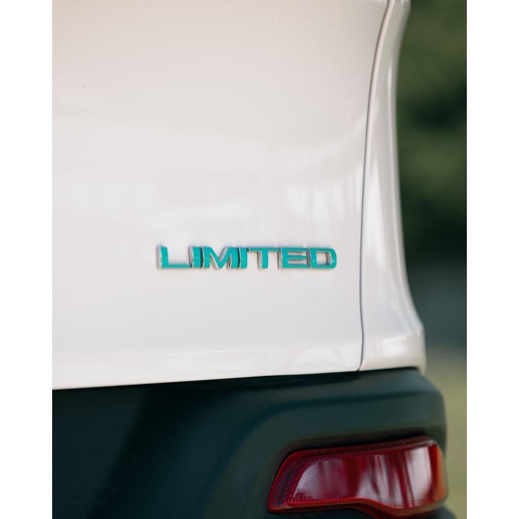 LIMITED Emblem Overlay Decal for Jeep – Vinyl Badge Sticker