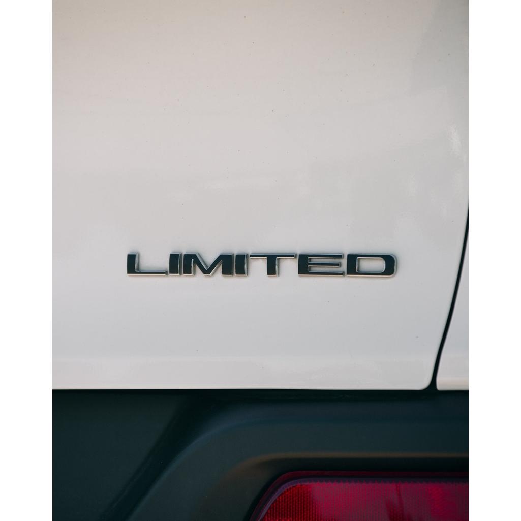 LIMITED Emblem Overlay Decal for Jeep – Vinyl Badge Sticker
