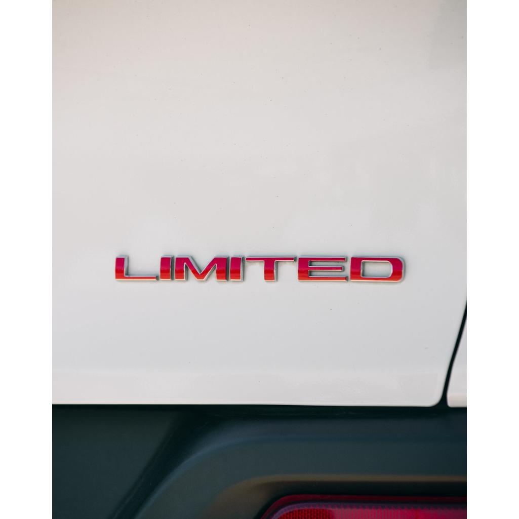LIMITED Emblem Overlay Decal for Jeep – Vinyl Badge Sticker