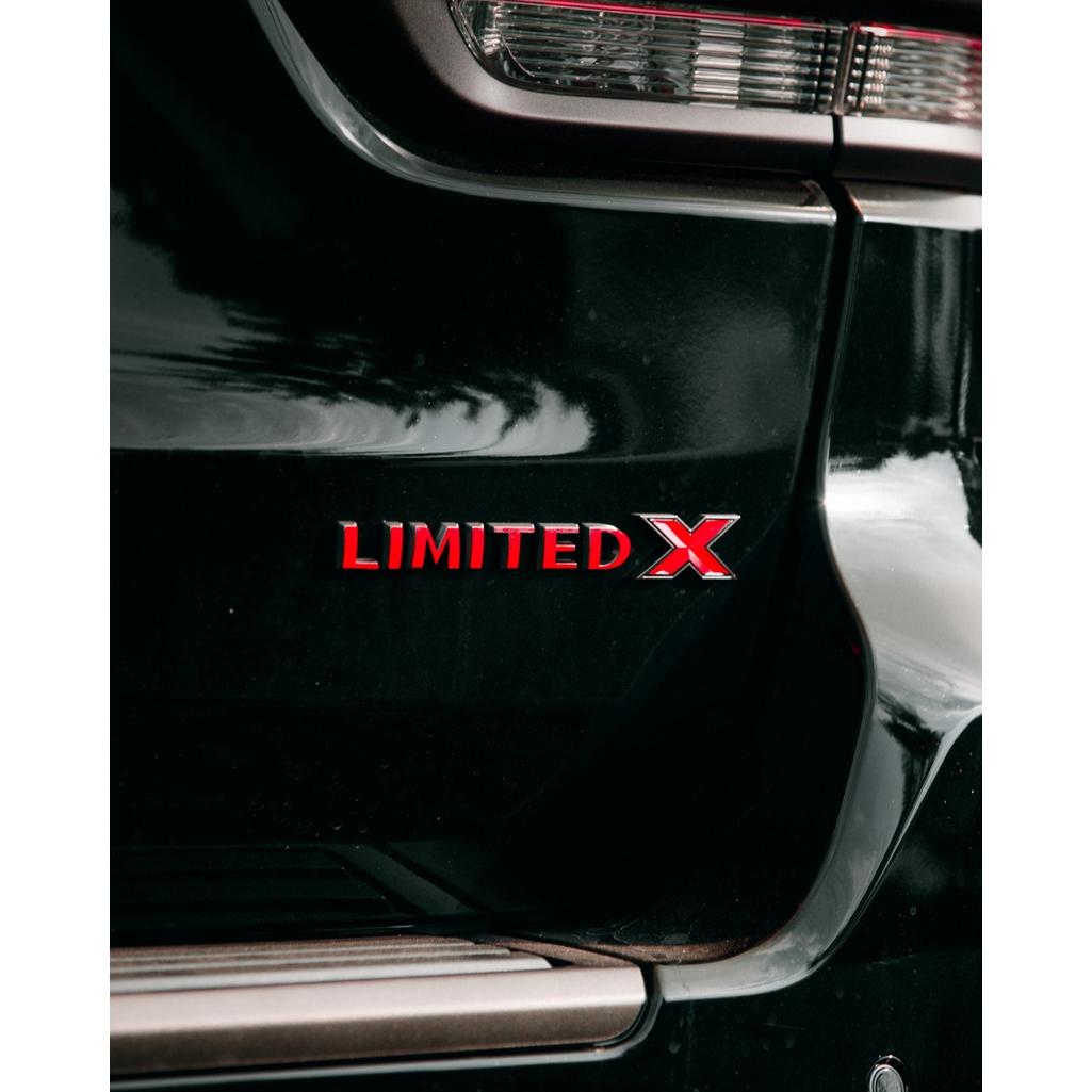 LIMITED X Emblem Overlay Decal | fits 19-22 Grand Cherokee WK2