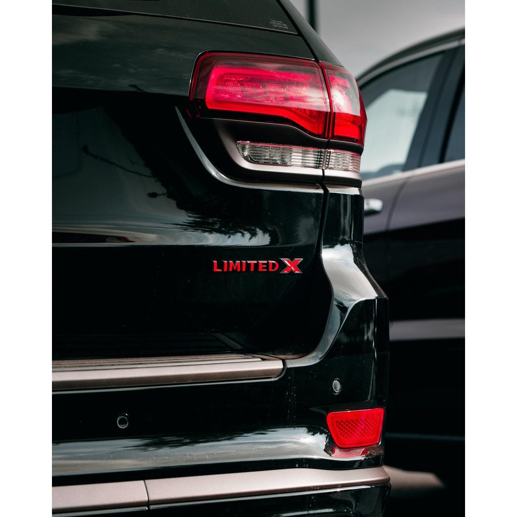LIMITED X Emblem Overlay Decal | fits 19-22 Grand Cherokee WK2