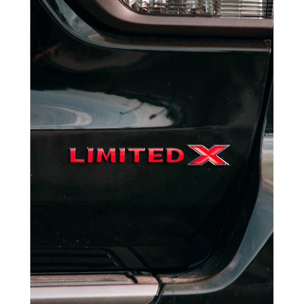 LIMITED X Emblem Overlay Decal | fits 19-22 Grand Cherokee WK2