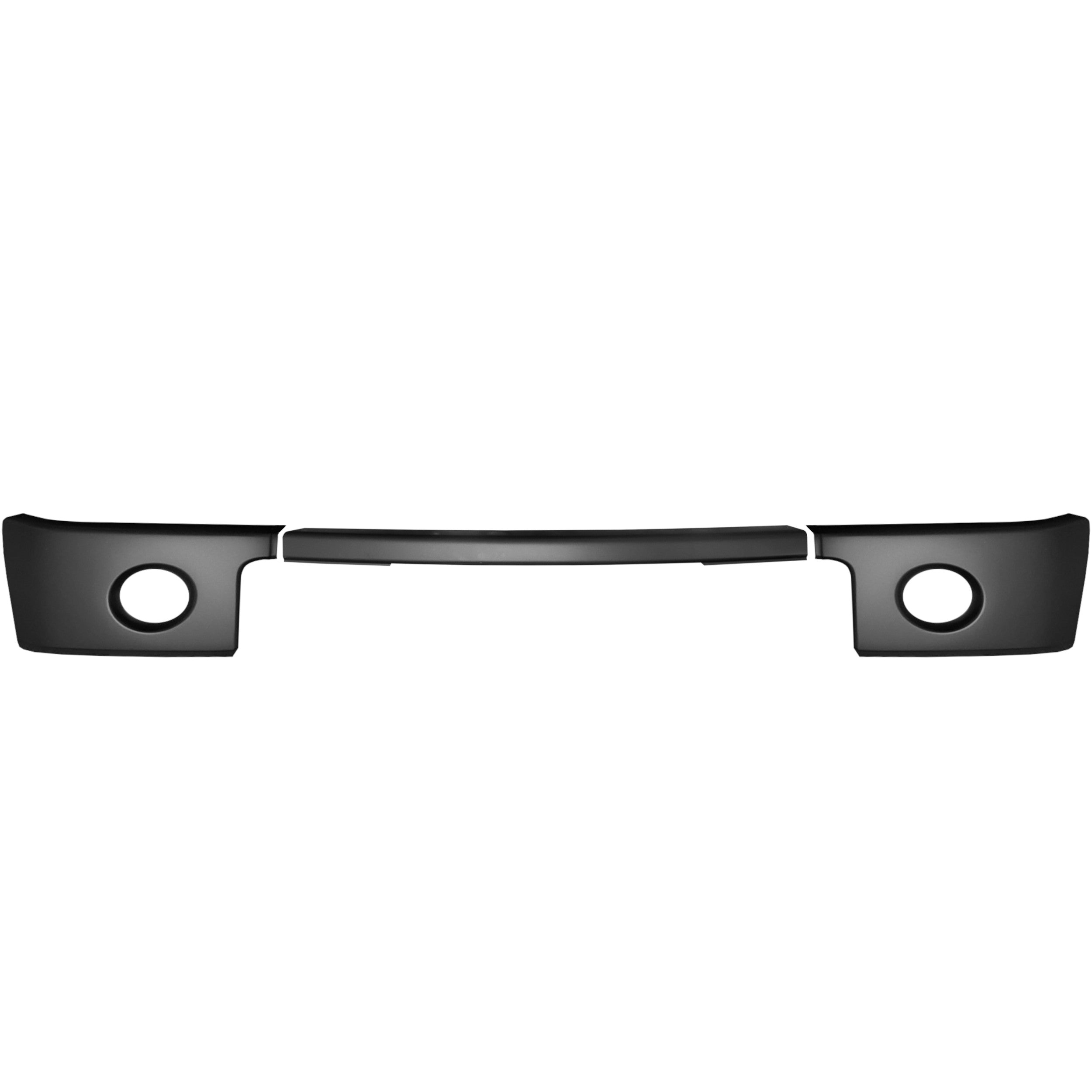2009-2014 Ford F150 - Front BUMPERSHELLZ™ - Truck Bumper Chrome Delete Caps
