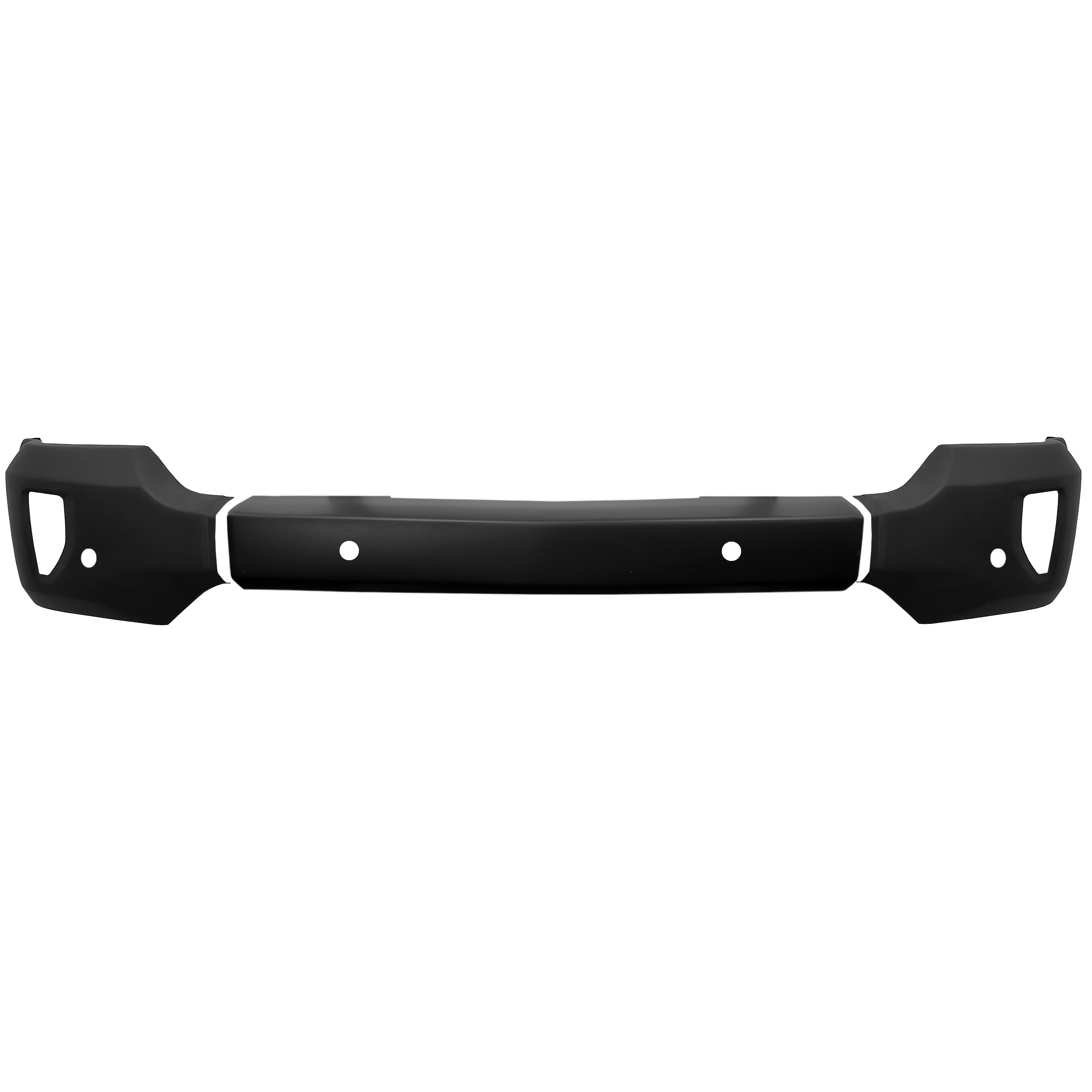 2016-2018 Chevy Silverado 1500 - Front BUMPERSHELLZ™ -Chrome Delete Bumper Cap Kit