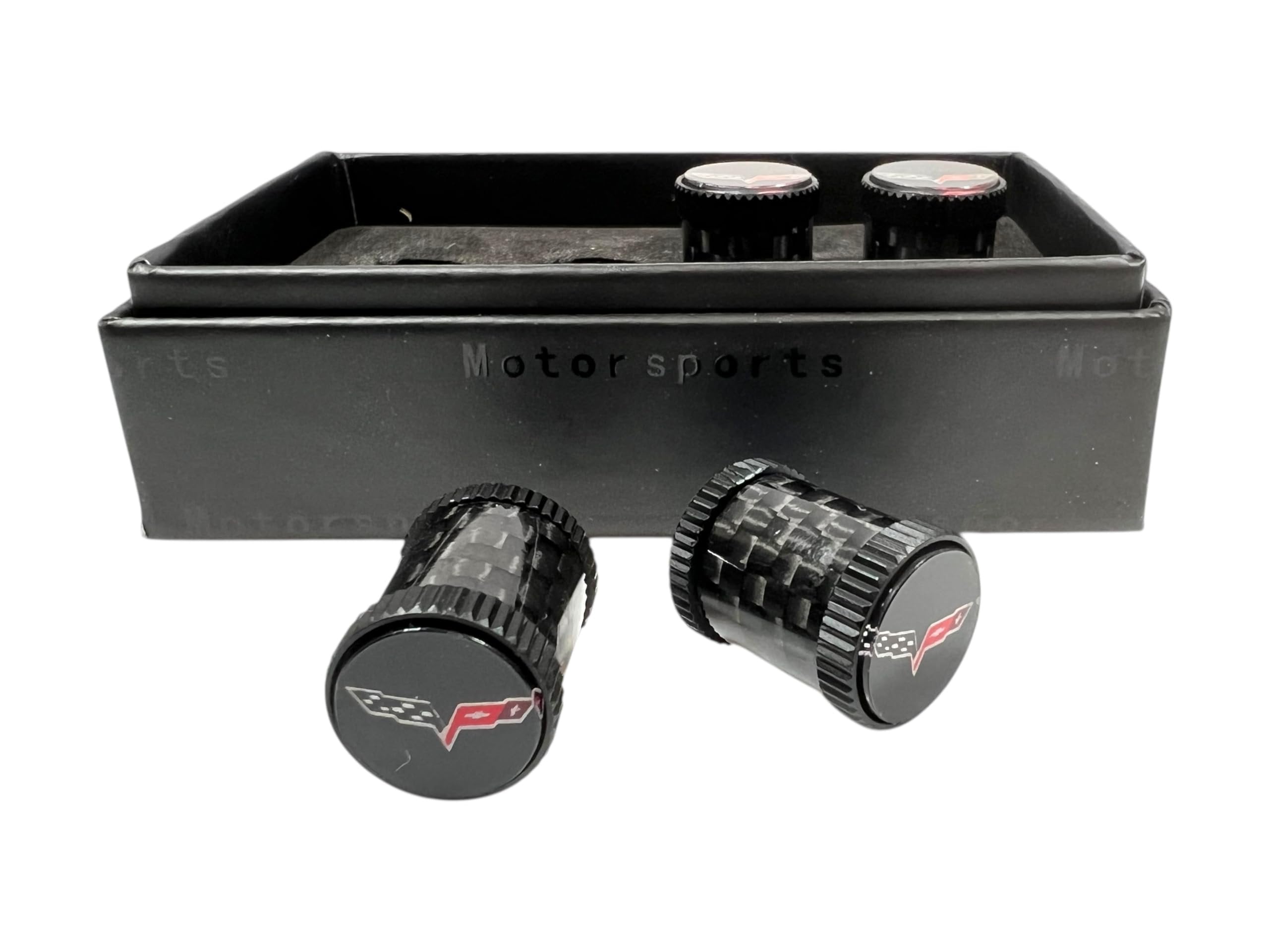 Eurosport Daytona  - Chevrolet - Corvette C6 - Carbon Fiber Valve Stem Caps