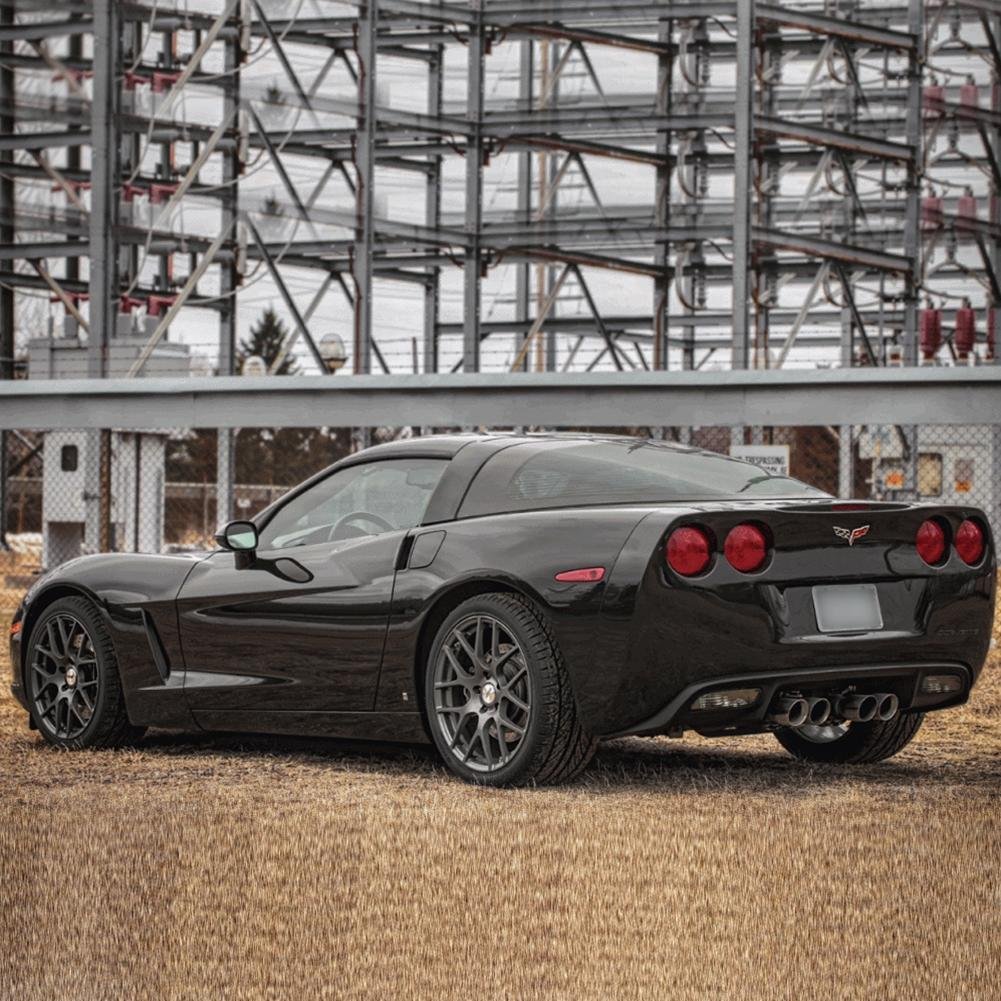 Corvette Wheels - TSW Nurburgring : Matte Gunmetal-SR1 Performance