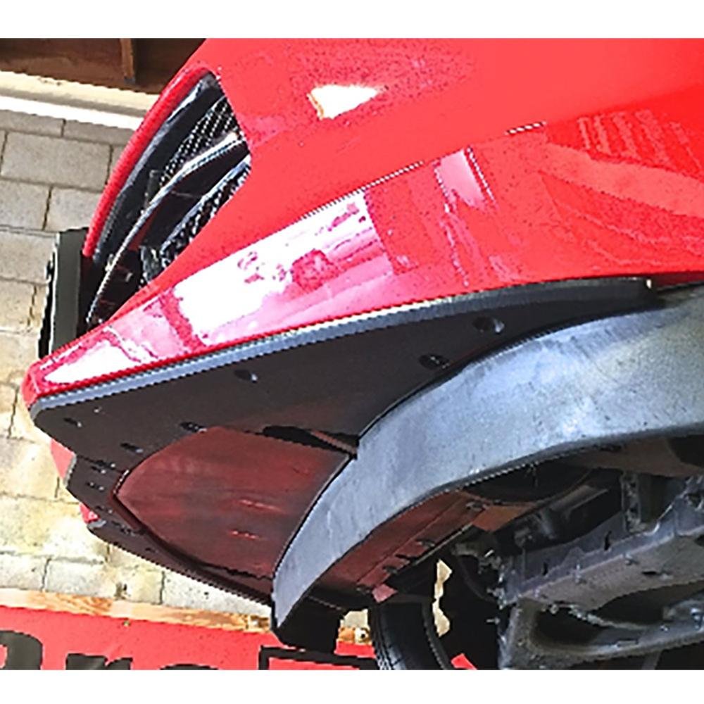 Corvette Front Bumper Skid Plates - ProTEKt : C7 Stingray, Z51, Z06, Grand Sport