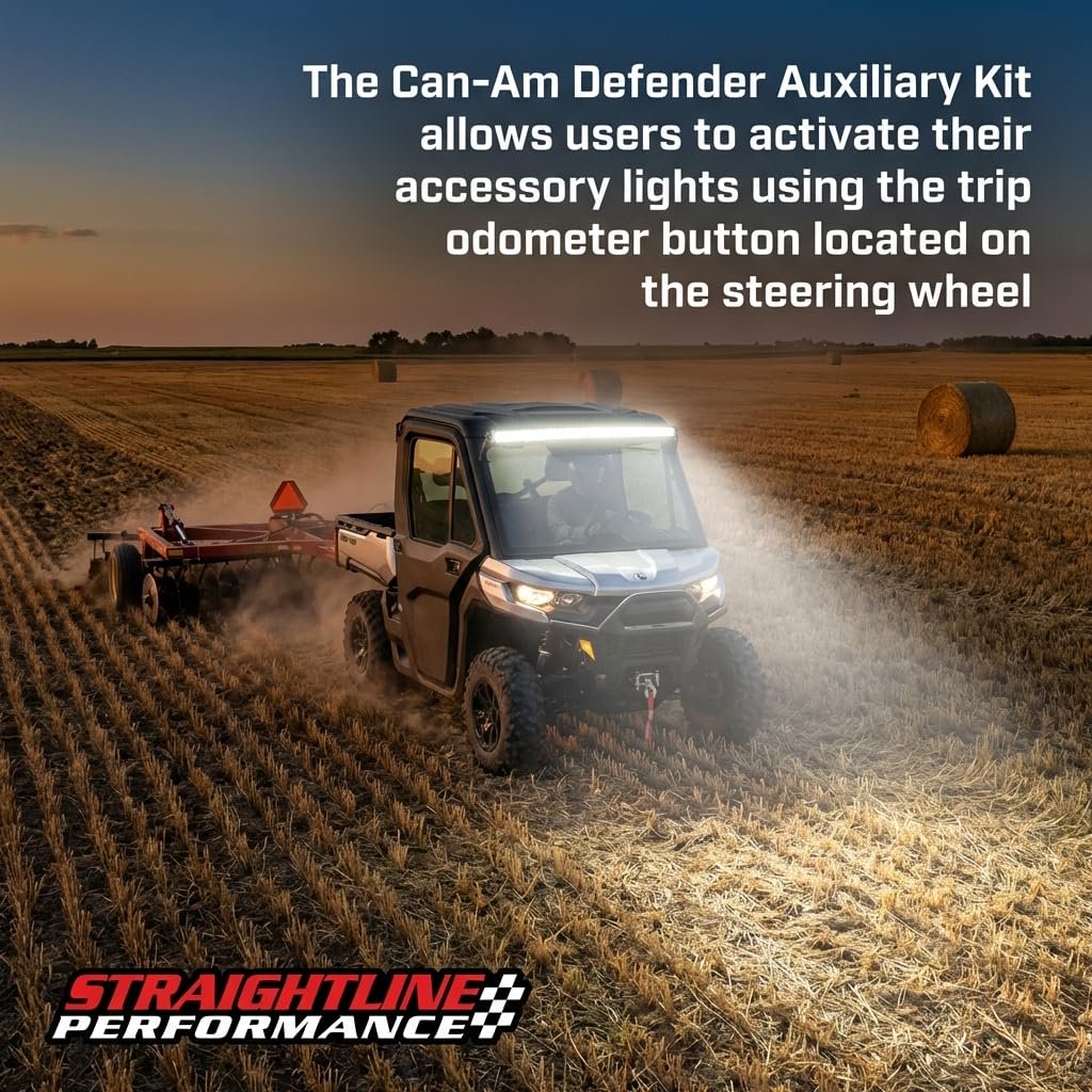 Backup Reverse LED Light Kit for UTV, 2024+ Xpedition, 2015+ Ranger, 2016+ Defender – SmartWire Plug & Play System, Automatic Reverse Activation (Base Kit - No Light, 2024+ Polaris Xpedition)