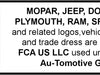 Scat Pack License Plate Frame - Black Polycarbonate with UV Print Logo