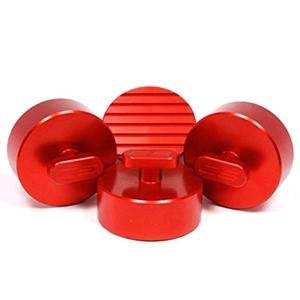C5 Corvette Jacking Pad Set (4) - Anti-Slip Aluminum