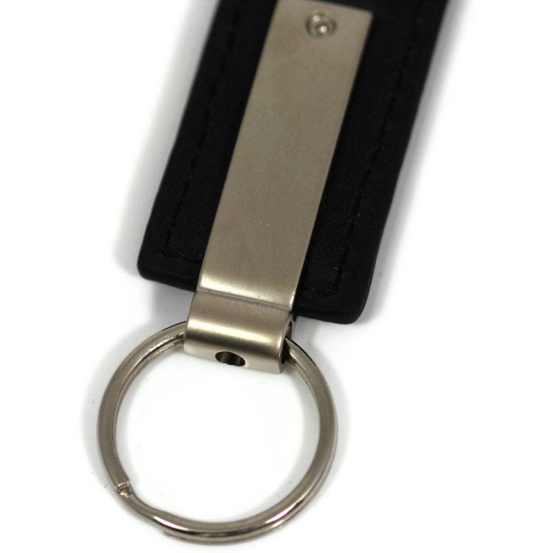 Ford Explorer Leather Keychain - Black