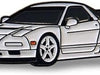 1995 Acura NSX Type-R Enamel Pin - Special Edition JDM Lapel Pin