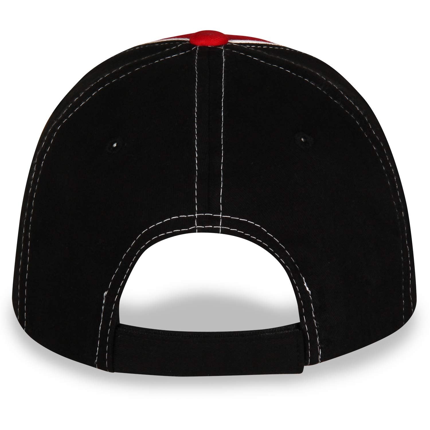 Ford Mustang Baseball Cap for Men - Logo Car Racing Hat Red Black