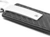 RAM 1500 Key Chain - Black Carbon Fiber Texture Leather