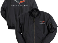 Corvette Aviator Jacket with C6 Logo : 2005-2013 C6-SR1 Performance