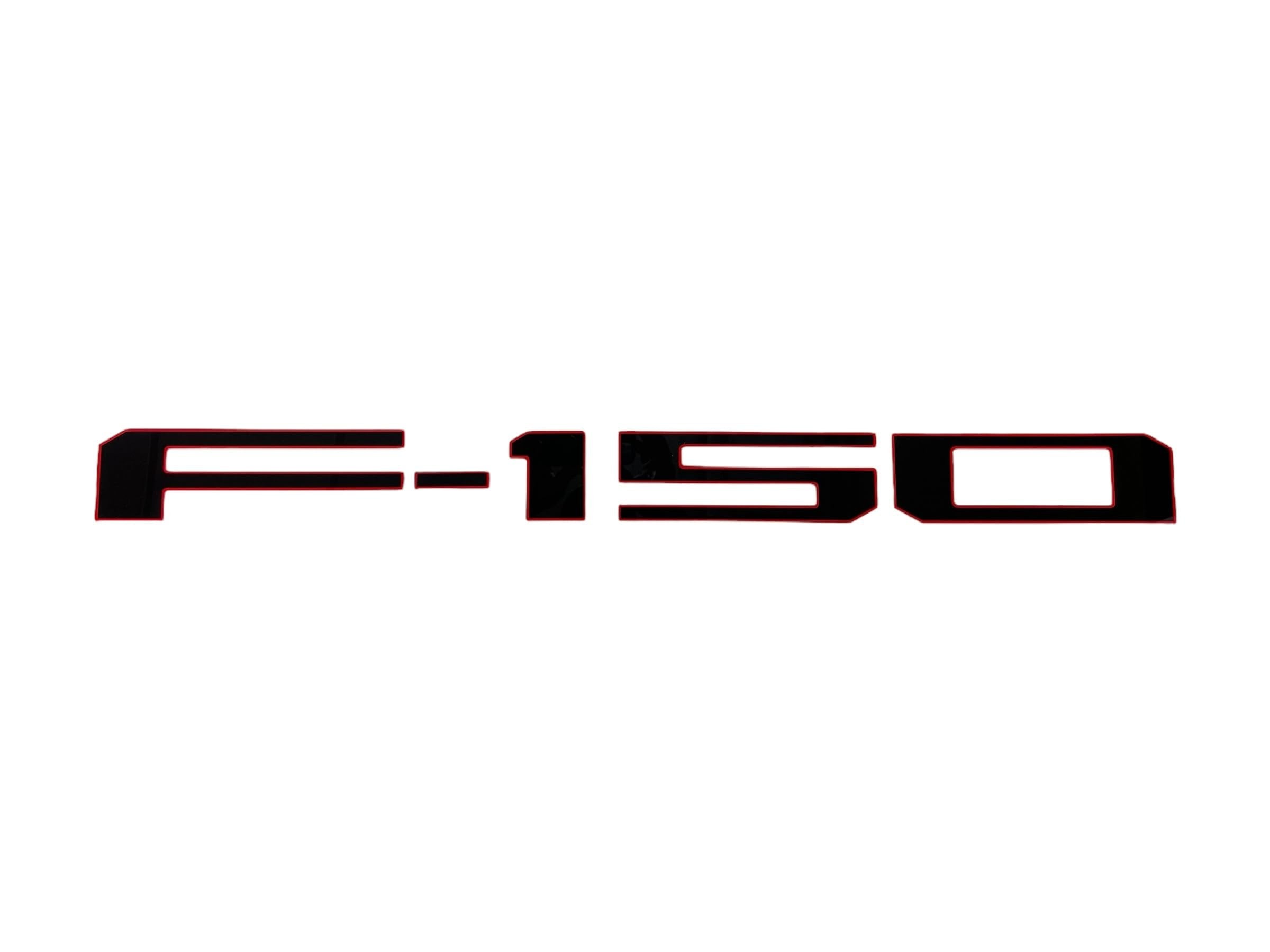 Eurosport Daytona- Compatible with 2021-Current, Ford F150 Tailgate Letters