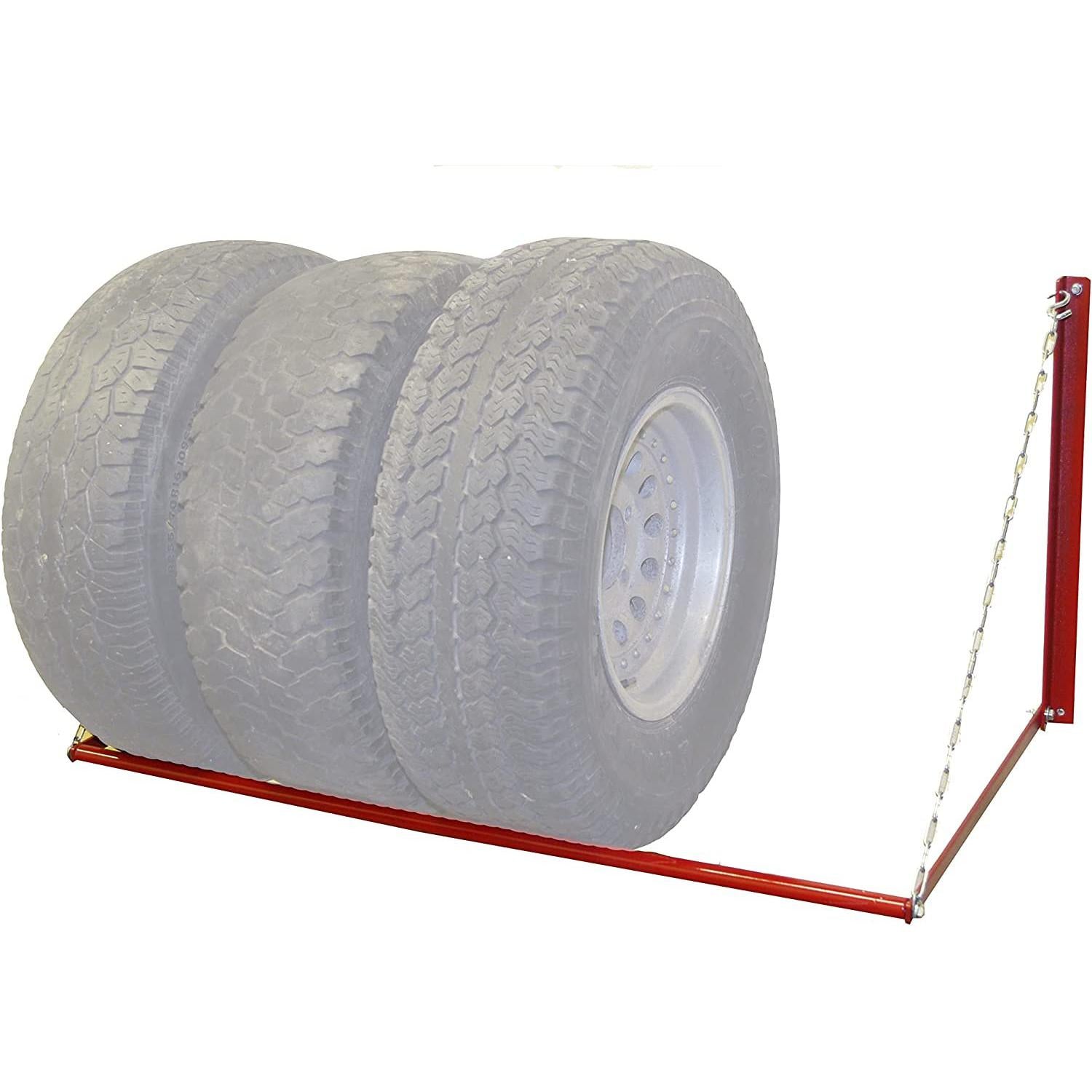 Wheel Storage Rack - Made in USA - Tire Storage System 48" x 24" - Folds When Not In Use