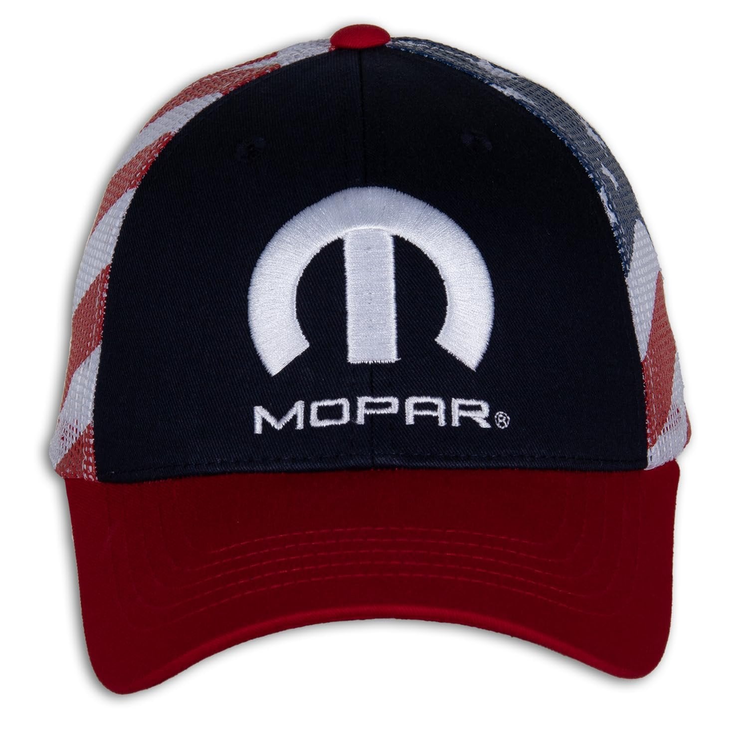 Mopar Red/White/Blue Cap - Adjustable USA Flag Hat