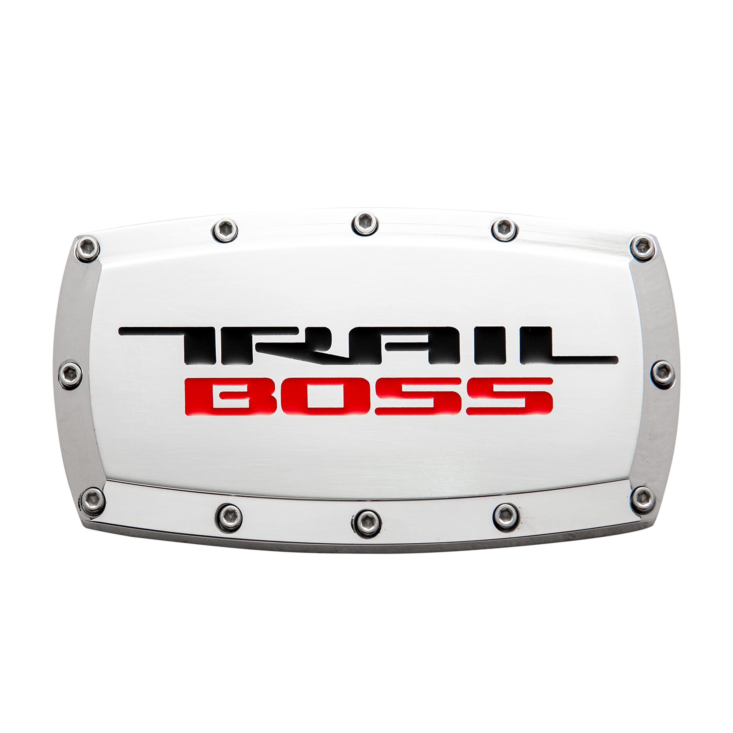 TrailBoss Billet Hitch Cover, Rectangle