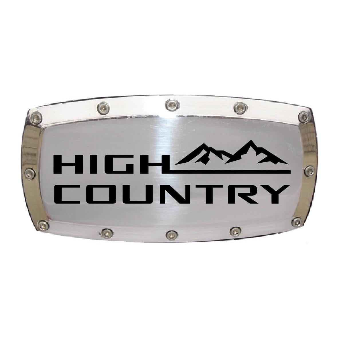 Chevrolet High Country Billet Hitch Cover