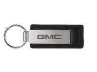 Leather/Metal Split Ring Keychain - GM Key Chains for Cars/Trucks