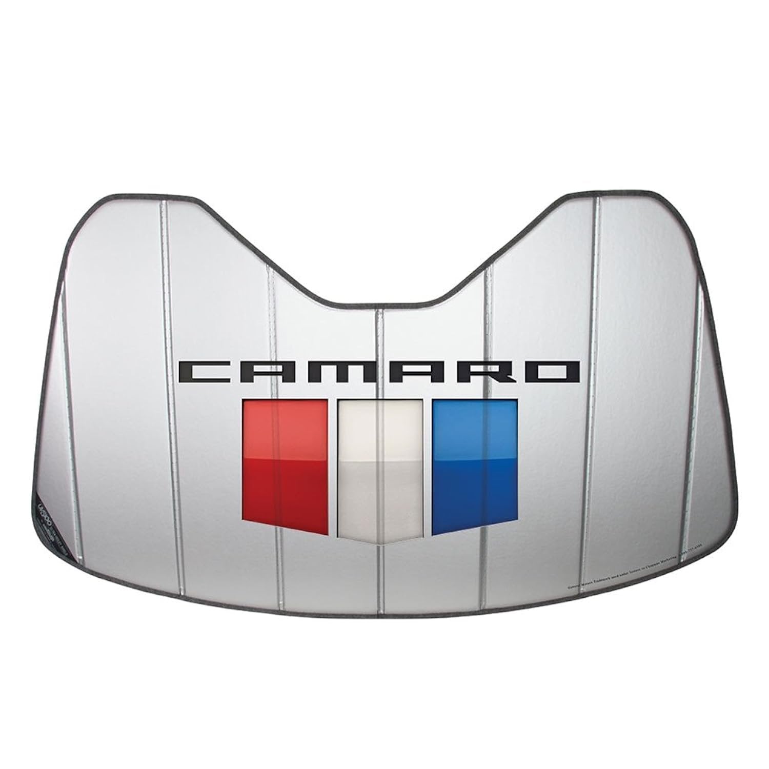 Accordion Style Sunshade - Insulated Silver Windshield Sun Shade with Logo Foldable