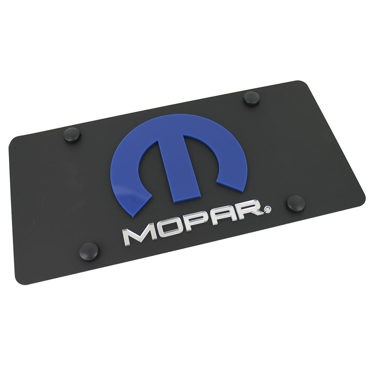 Eurosport Daytona- Compatible with -, Mopar on Carbon Steel License Plate
