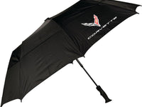 SR1 Performance C8 Corvette Foldable Golf Umbrella - Auto Open Travel Umbrella-SR1 Performance