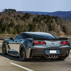 Corvette Wheels - Cray Eagle (Set) : Matte Black-SR1 Performance