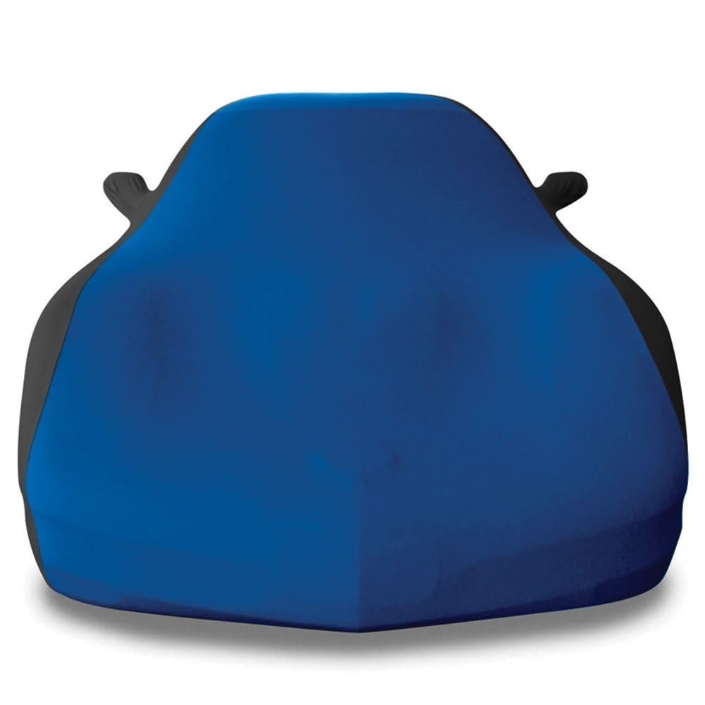 Corvette Ultraguard Stretch Satin Sport Car Cover - Dark Red/Black - Indoor : 1984-1996 C4